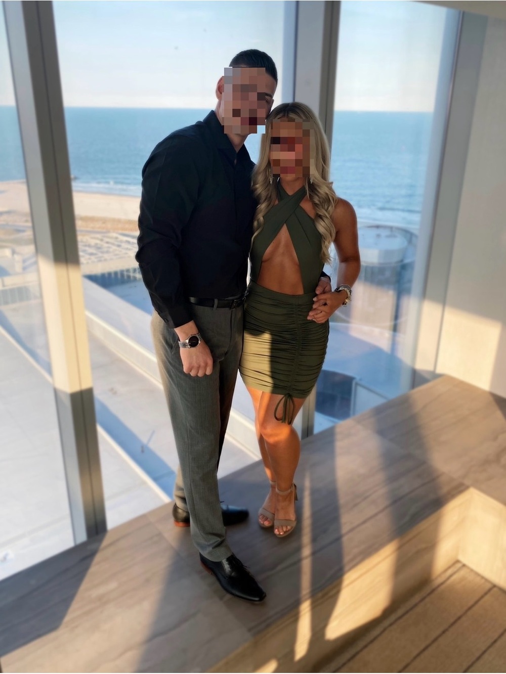 Babyboo— Margarita Mini Dress: Khaki
